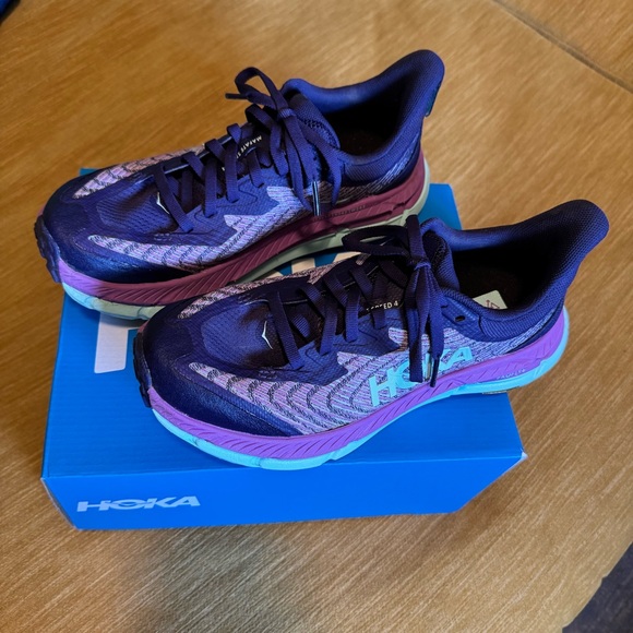 Hoka One One Women's Mafate Speed 4 -  6.5 -Nearly New - Picture 3 of 6